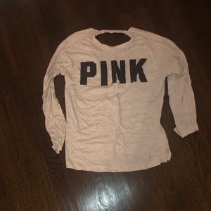 Open Back long sleeve